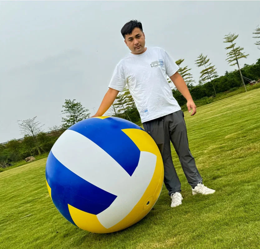 Bola de vôlei de PVC de 0,6-2 m, balão inflável, bola de brinquedo interativa