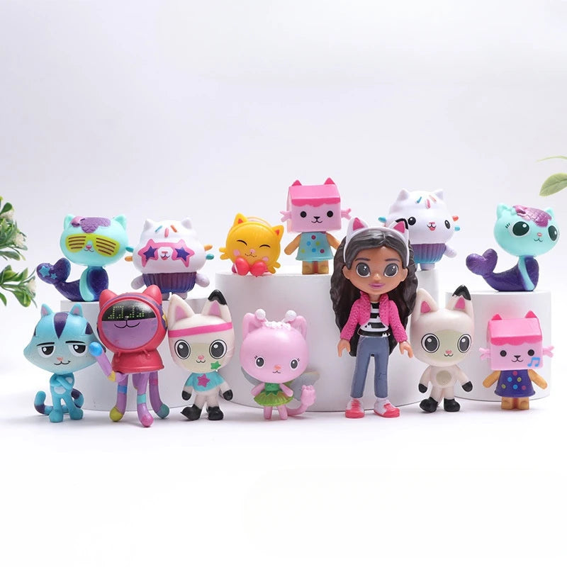 13 peças Gabby Dollhouse