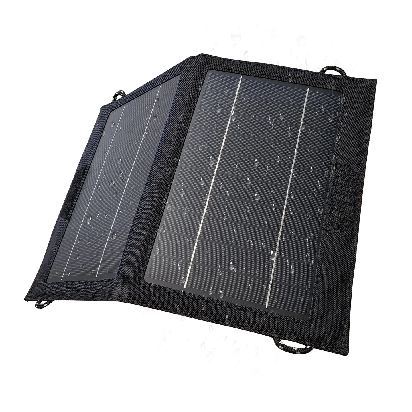 Carregador solar ALLPOWERS 5V / 18V Painel solar dobrável com porta USB, 21W de reserva doméstica / energia de emergência externa para todos os telefones