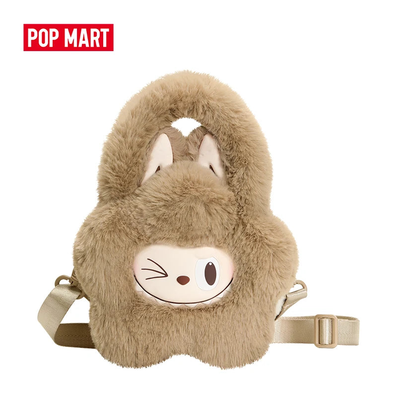 POP MART THE MONSTERS Série Clássica - Bolsa de Pelúcia com Flores Limitada a 1 peça por pedido