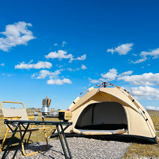 Tenda automática de abertura rápida para áreas externas, barraca automática à prova de chuva e sol, abrigo para pesca, praia e sol, barracas para 4 pessoas