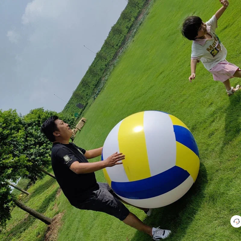 Bola de vôlei de PVC de 0,6-2 m, balão inflável, bola de brinquedo interativa