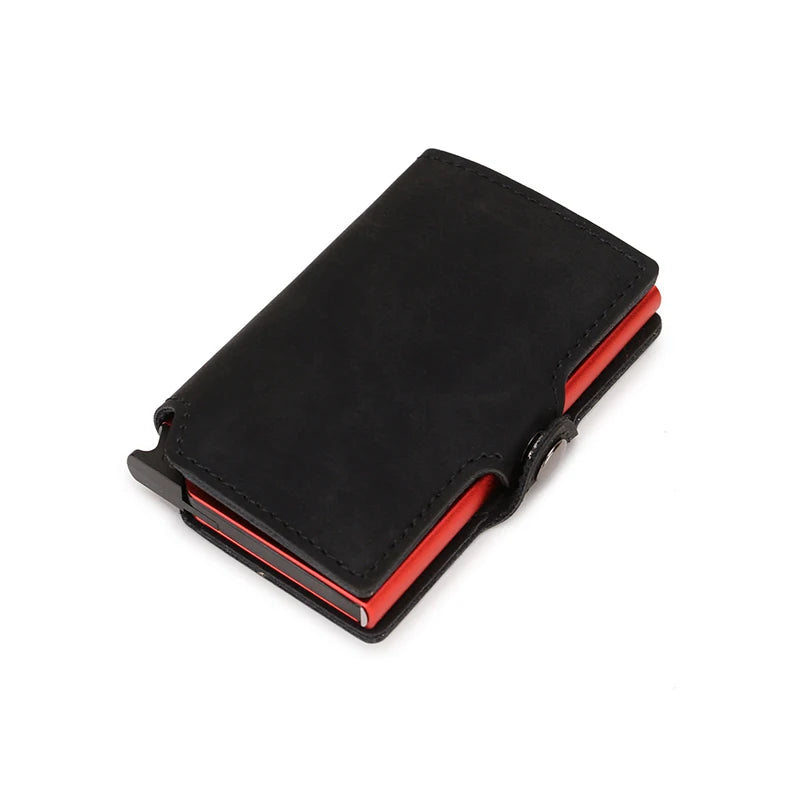 Carteira masculina de metal Smart Slim, cartões