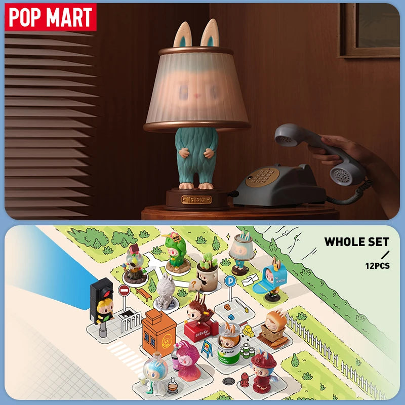 【Exclusivo】POP MART THE MONSTERS Almost Hidden Series Caixa Misteriosa da Kasing Lung 1PC/12PCS POPMART Caixa Surpresa