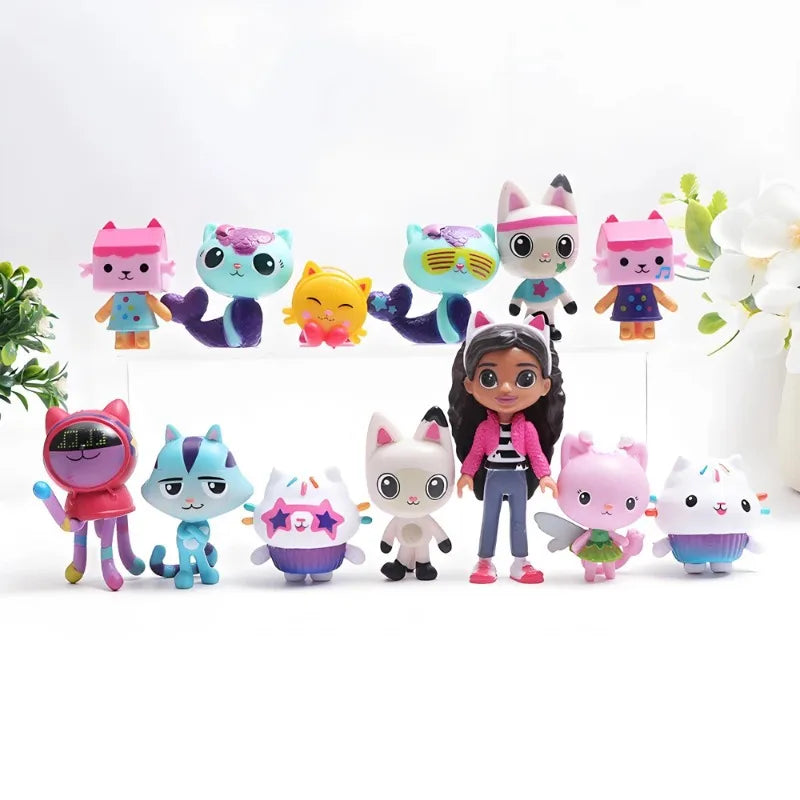 13 peças Gabby Dollhouse