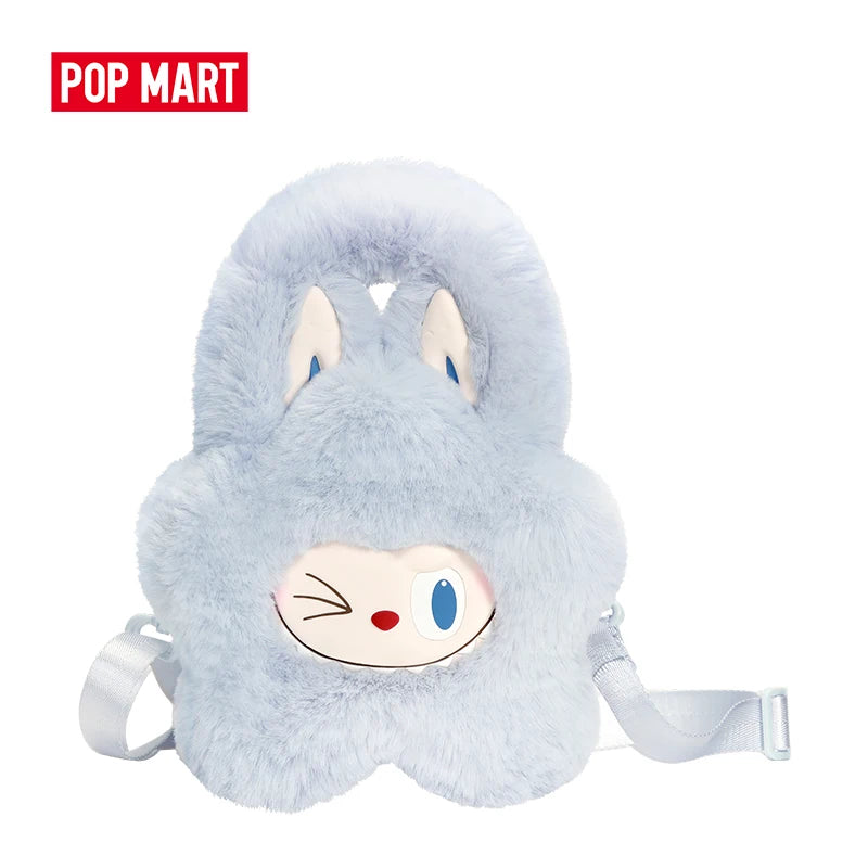 POP MART THE MONSTERS Série Clássica - Bolsa de Pelúcia com Flores Limitada a 1 peça por pedido