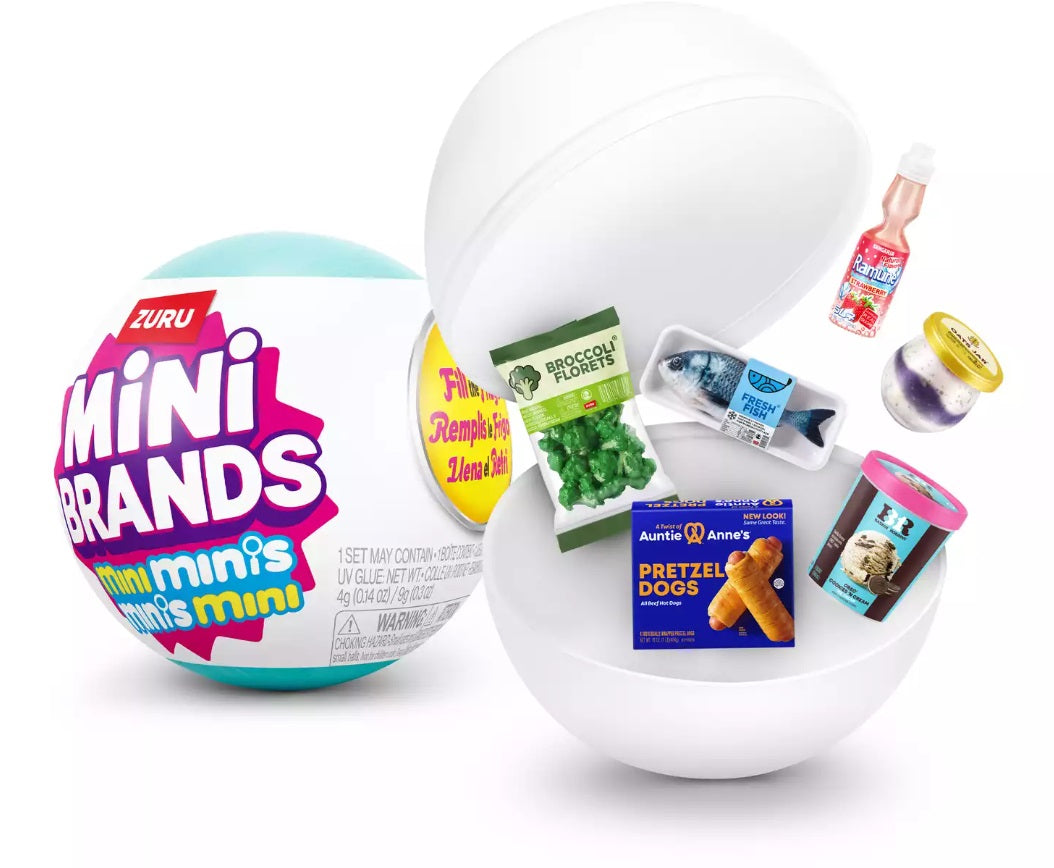 Mini Frigorífico Zuru Mini Brands - Edição Viral "Fill the Fridge" + Packs Surpresa