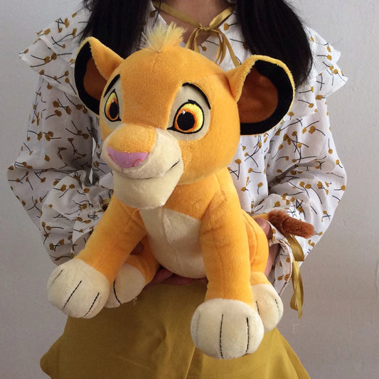 Pelúcia Rei Leão, Disney, Simba e Nala