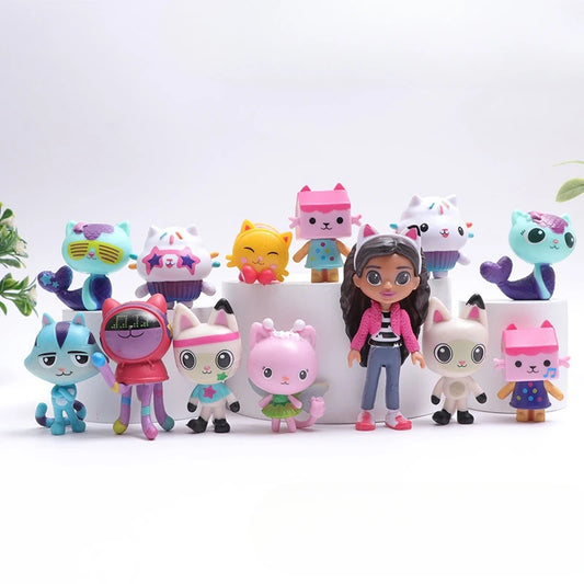 13 peças Gabby Dollhouse
