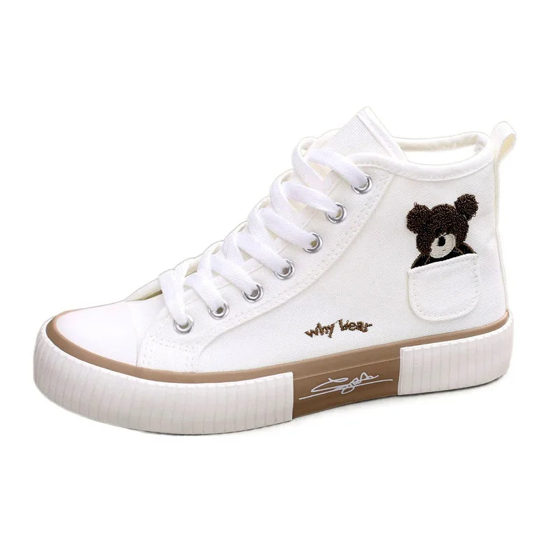 Sapatos Casual Alpercatas para Mulheres, Urso!