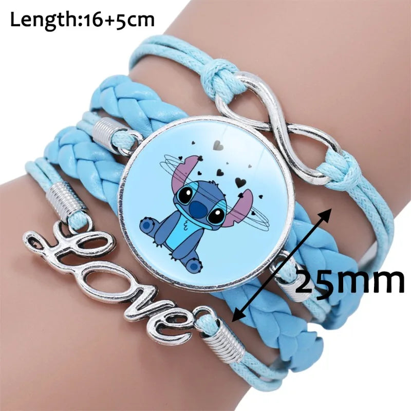 Disney Stitch Pulseira Desenho Animado Lilo & Stitch