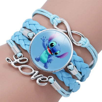 Disney Stitch Pulseira Desenho Animado Lilo & Stitch