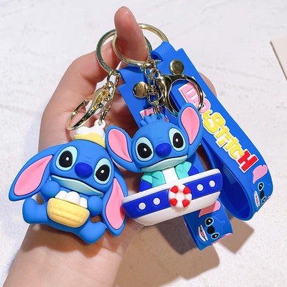 Pingente Chaveiros, Suporte Carro, telemóvel, bolsa Disney