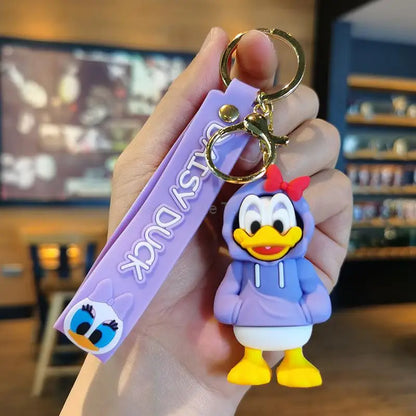 Pingente Chaveiros, Suporte Carro, telemóvel, bolsa Disney