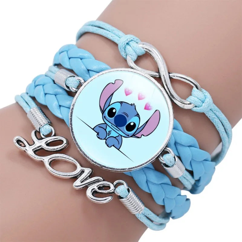 Disney Stitch Pulseira Desenho Animado Lilo & Stitch