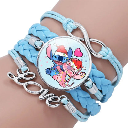 Disney Stitch Pulseira Desenho Animado Lilo & Stitch