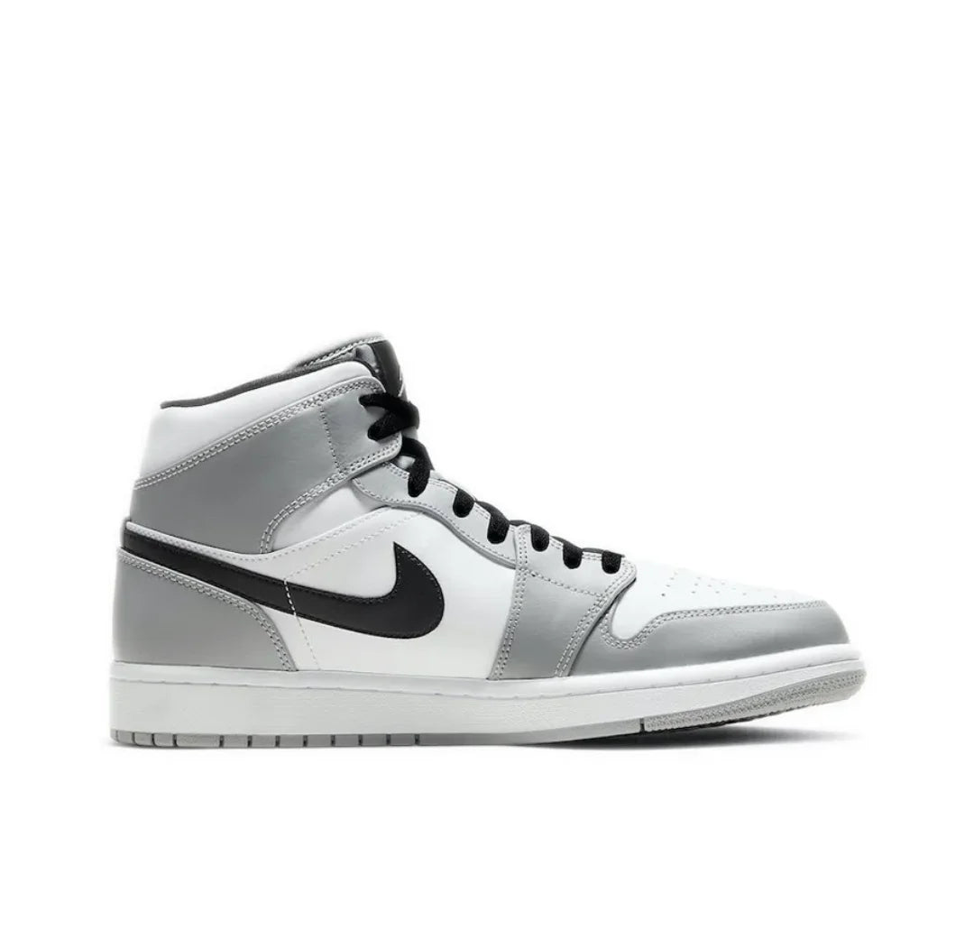 ENTREGA TAMBÉM PARA O BRASIL, Nike Air Jordan 1 Tênis masculino de corte médio Tênis de basquete Branco