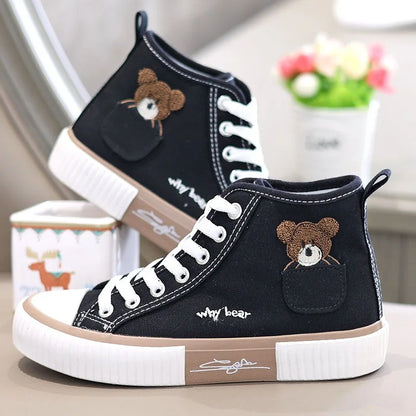 Sapatos Casual Alpercatas para Mulheres, Urso!