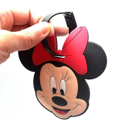 Disney Mikey Mouse acessórios de viagem etiqueta de bagagem