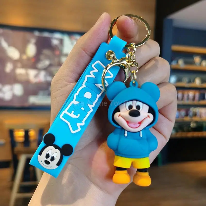 Pingente Chaveiros, Suporte Carro, telemóvel, bolsa Disney