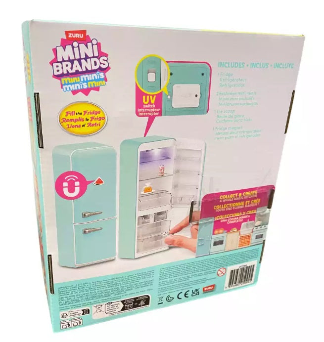 Mini Frigorífico Zuru Mini Brands - Edição Viral "Fill the Fridge" + Packs Surpresa
