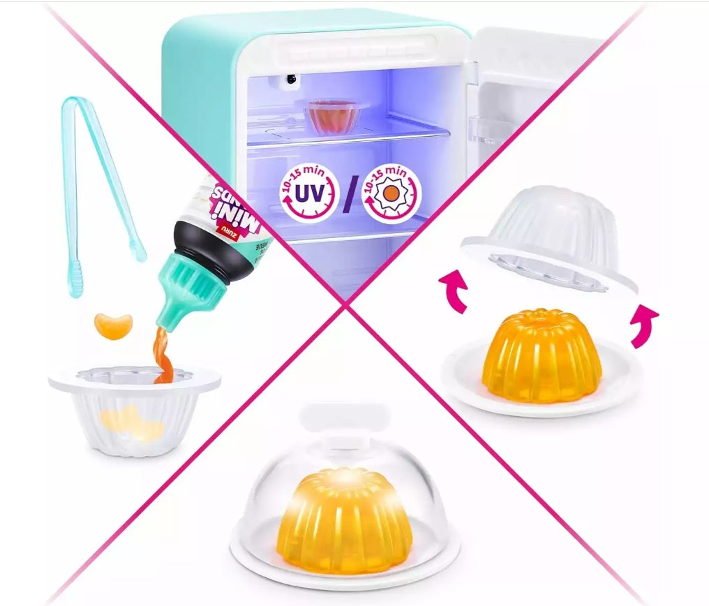 Mini Frigorífico Zuru Mini Brands - Edição Viral "Fill the Fridge" + Packs Surpresa